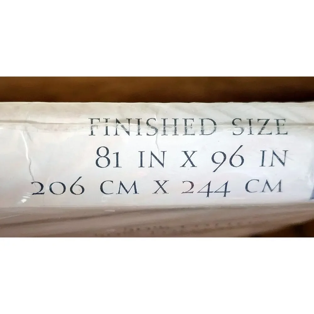 Springmaid Ultracale Full Flat Sheet White 180 Thread Count No-Iron Percale